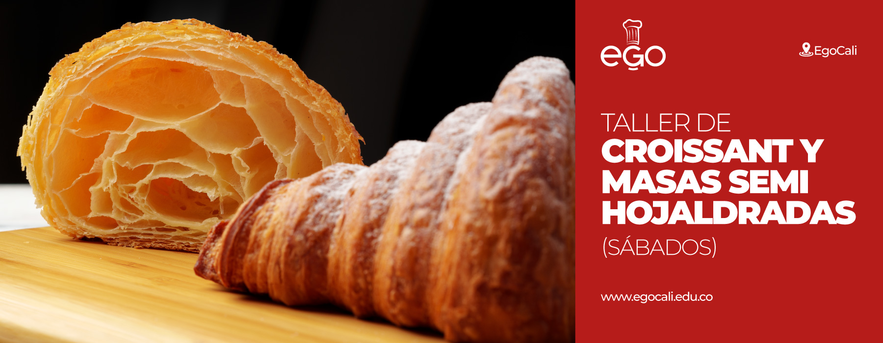 Taller Croissant y Masas Semi Hojaldrada