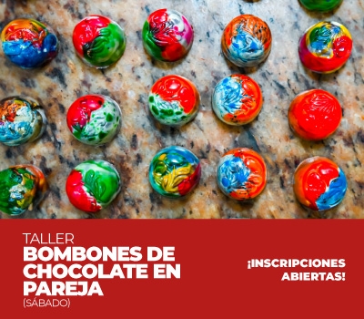 Taller Bombones de Chocolate en Pareja (Sábado)