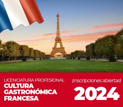 Banner Licenciatura Cultura Gastronómica Francesa