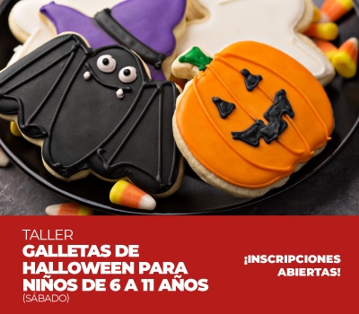 Taller Galletas Halloween (Sábado)